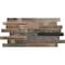Ejoy Rustic Look Reclaimed Barn Wood Wall Panels, 48in x 4.6in, 7PK SW100_7pc - alternate 1